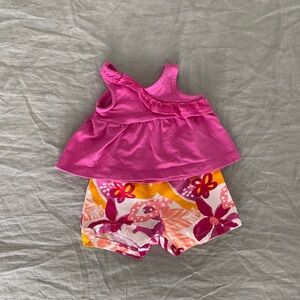 Carter's Colorful Floral Outfit